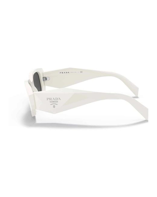 Prada White Sunglasses
