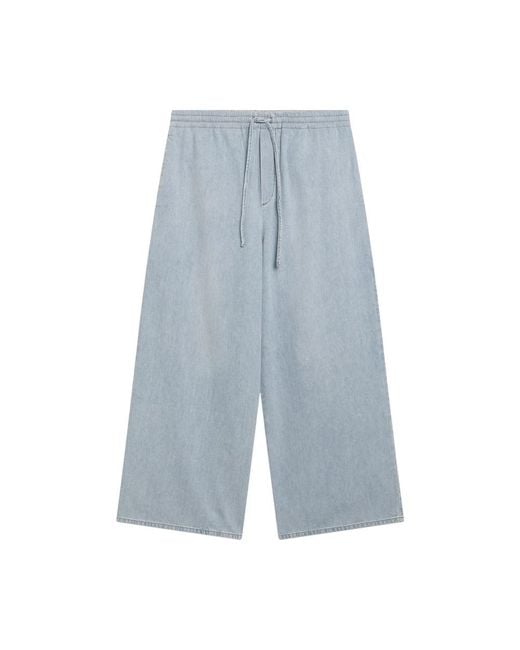 Loewe Blue Wide Trousers for men