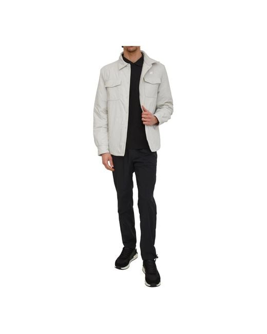K-Way Gray Winter Jackets for men