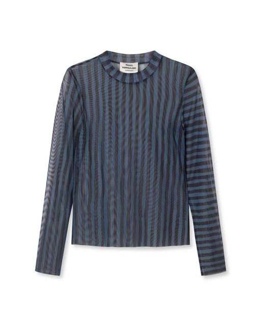 Blouses Mads Nørgaard de color Blue