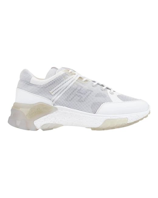 Sneakers in rete con lacci di Hogan in White da Uomo