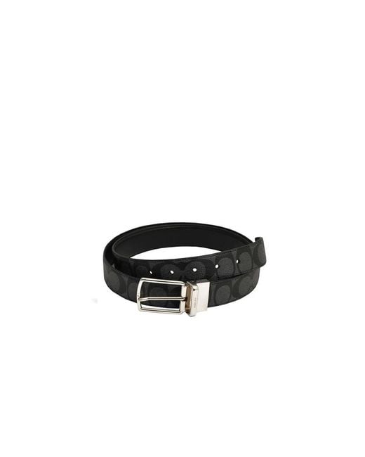 COACH Black Belts for men