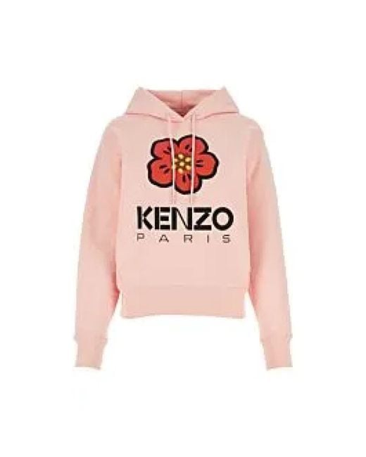 KENZO Pink Stylischer hoodie für den alltag
