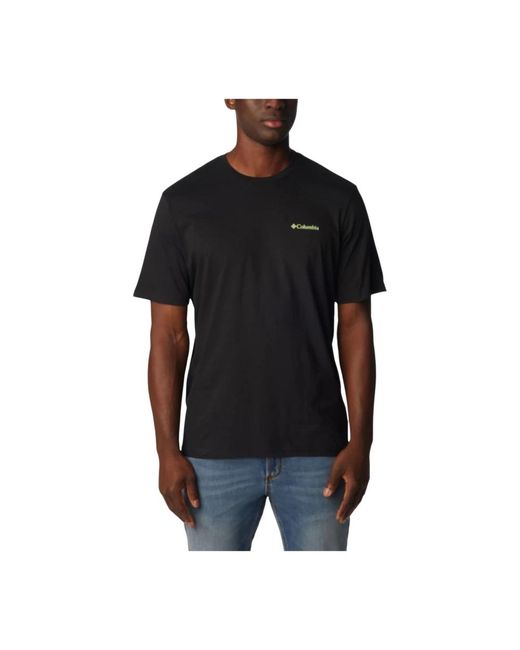 Tops > t-shirts Columbia pour homme en coloris Black