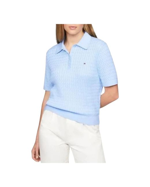 Tommy Hilfiger Blue Polo Shirts