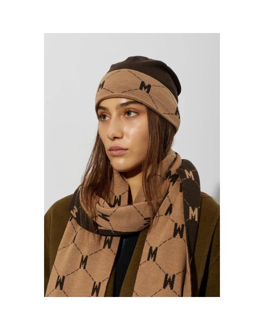 Beanies di Moschino in Black