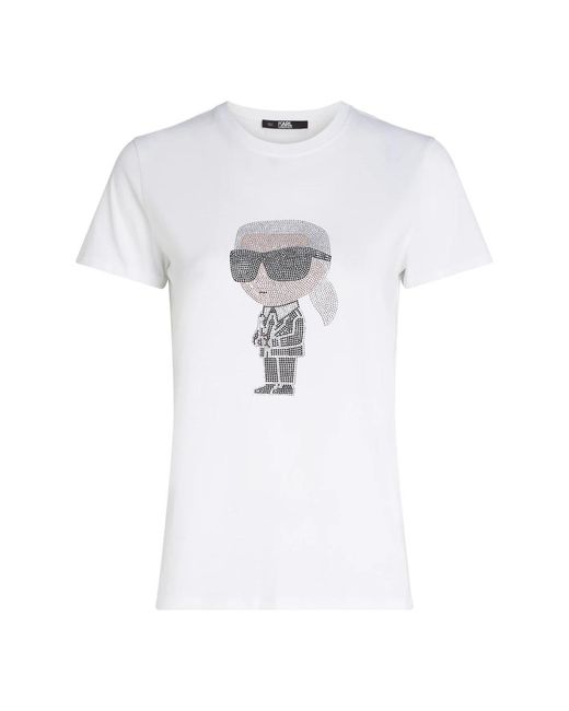 Karl Lagerfeld White T-Shirts