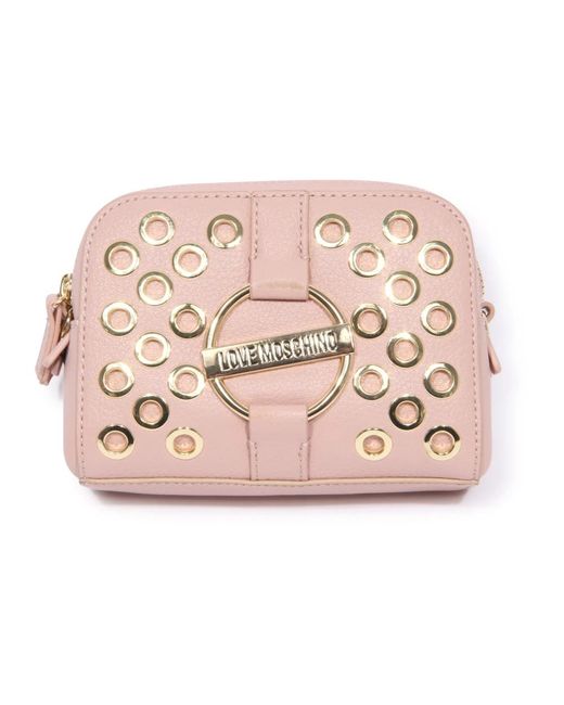 Moschino Pink Cross Body Bags