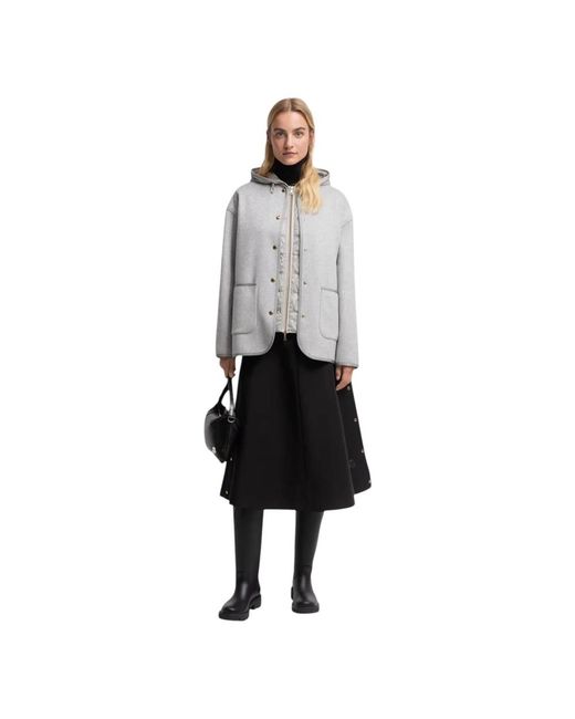 Moncler Gray Light Jackets for men