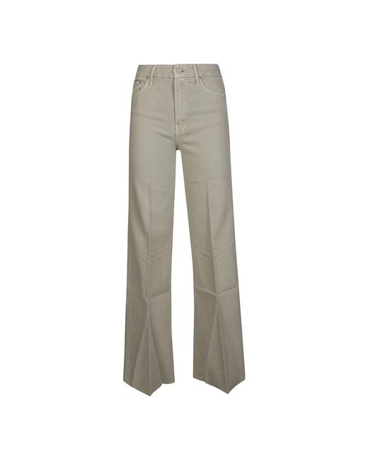 Wide trousers Mother de color Gray