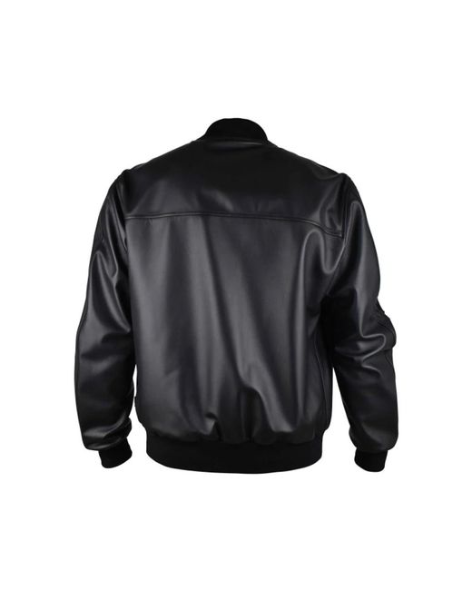 Philipp Plein Python Bomber Jacket in het Black voor heren