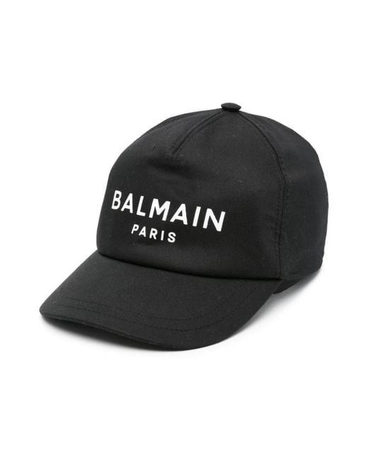 Balmain Black Hats & Caps