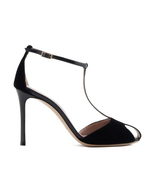 Emporio Armani High Heel Sandals in het Black