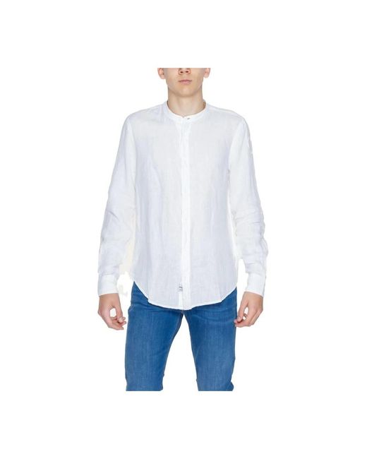 Blauer White Casual Shirts for men