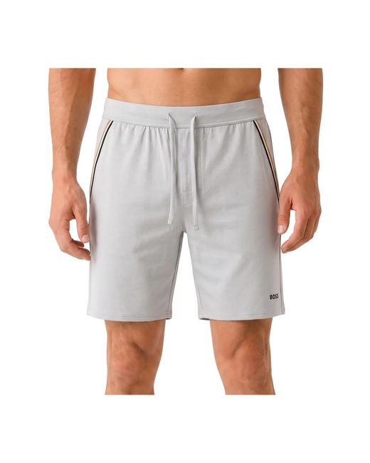 Training Shorts Boss de hombre de color Gray