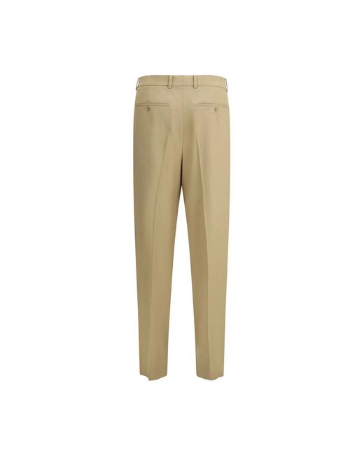 Suit Trousers Saint Laurent de hombre de color Natural