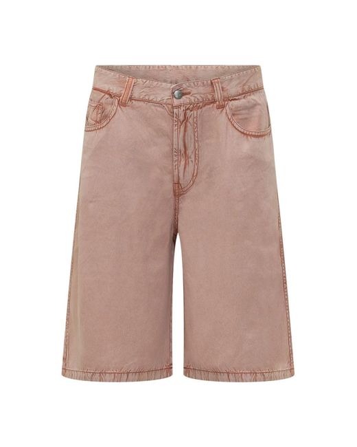 DIESEL Pink Denim Shorts
