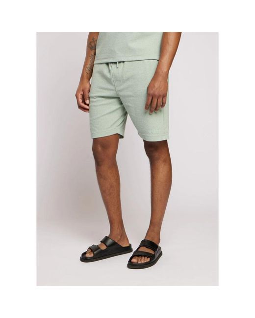 Aeden Green Casual Shorts for men