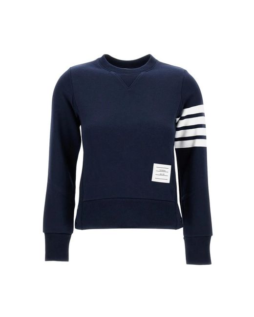 Thom Browne Blue Sweatshirts