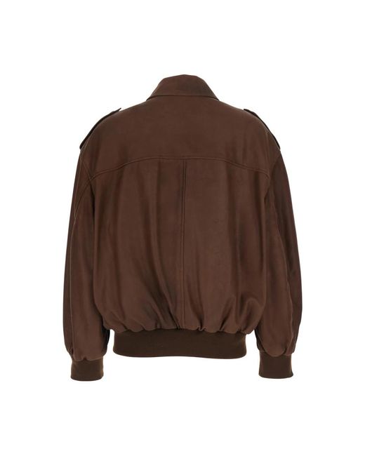 Tela Brown Bomber Jackets