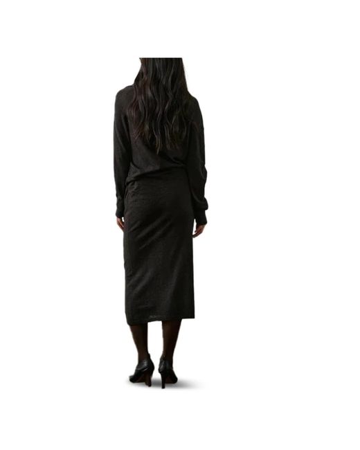 Soeur Kleedjes ,Zwart ,Wol Gisee Jurk in het Black