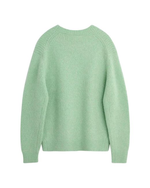 sunflower Green Round-Neck Knitwear for men