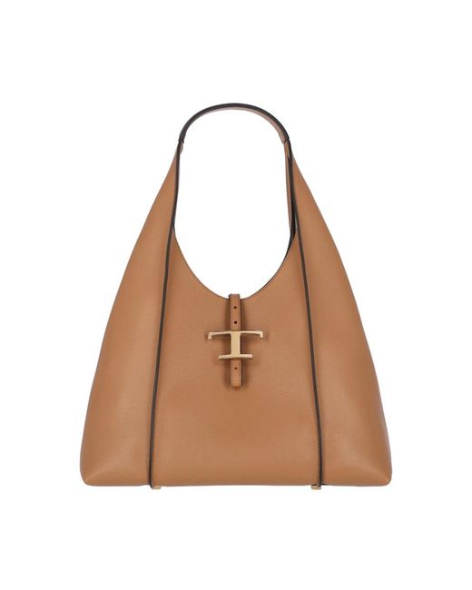 Tod's Brown Braune tote hobo tasche