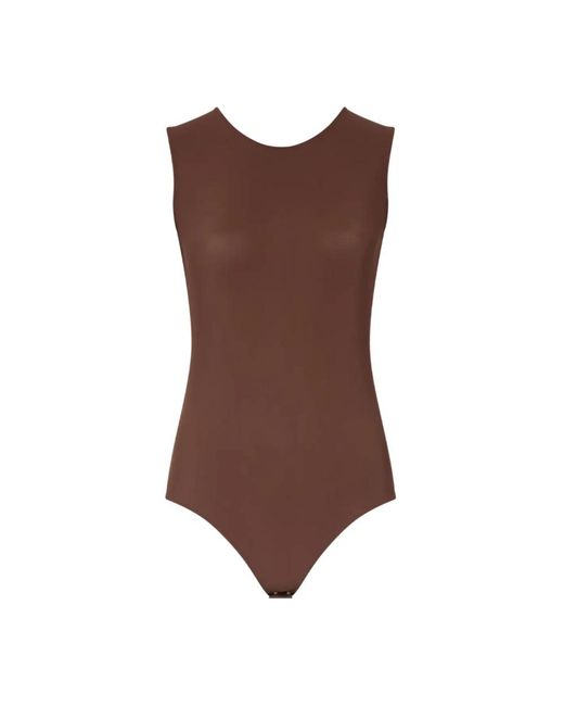 Maison Margiela Tops ,Bruin ,Bruin Body Geur in het Brown