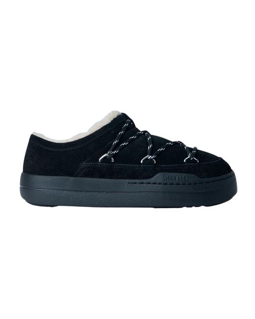 Moon Boot Blue Park Slipper