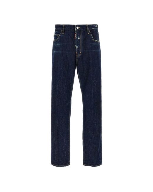 DSquared² Jeans ,Blauw ,Stijlvolle Broeken in het Blue voor heren