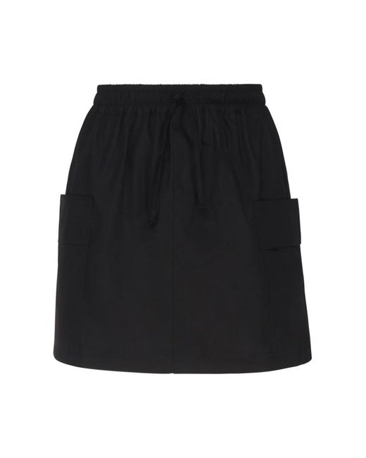 Mariuccia Milano Black Short Skirts