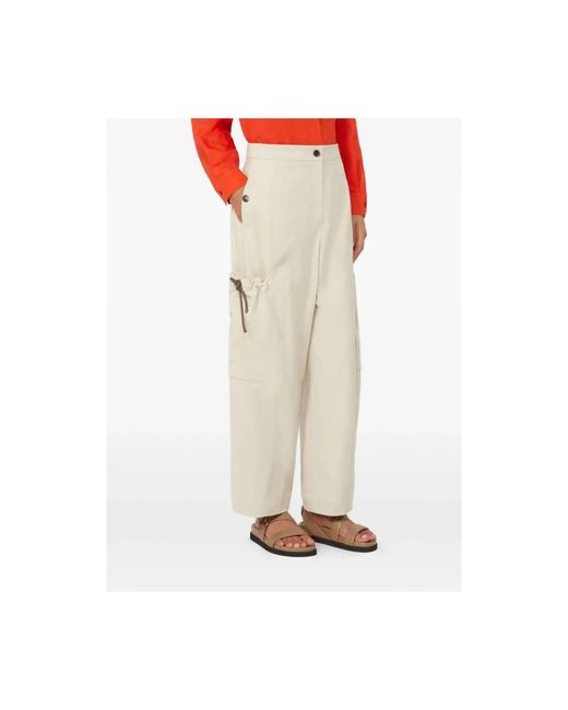 Max Mara Natural Wide Trousers