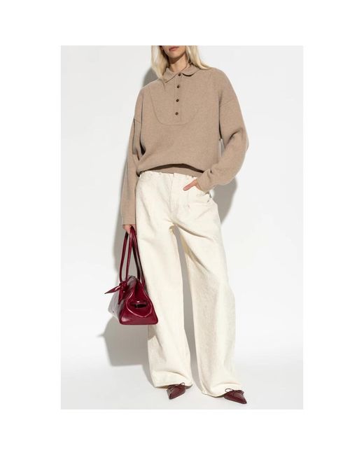Loose-Fit Jeans Jacquemus de color Natural
