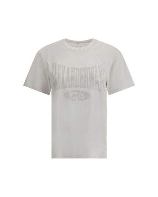 Alexander Wang Gray T-Shirts