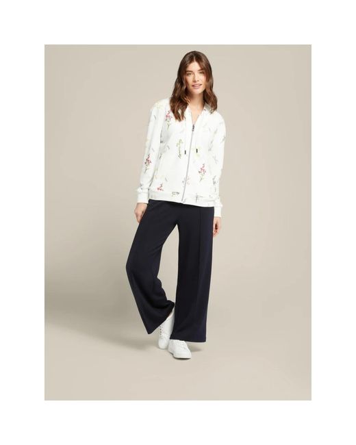 Sweatshirts & hoodies > zip-throughs Elena Miro en coloris White
