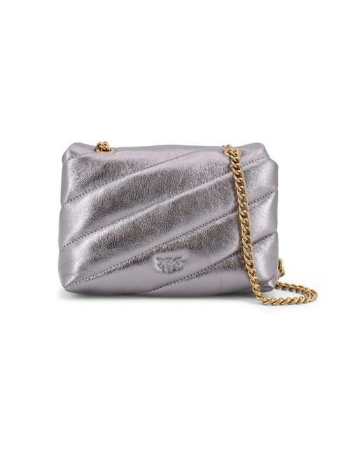 Pinko Gray Mini Bags