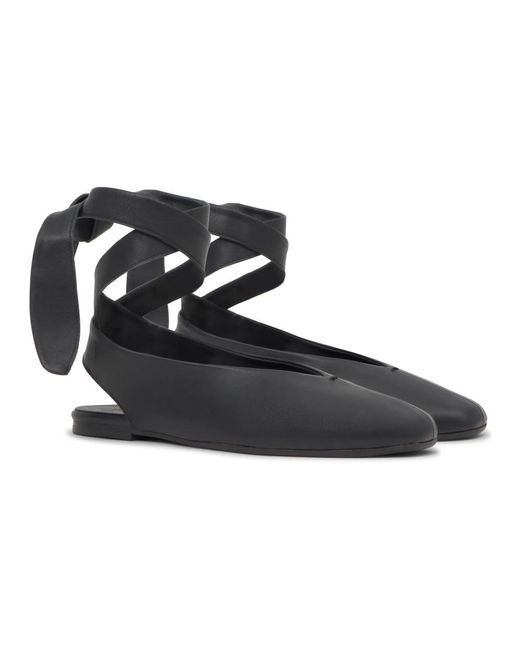 Castaner Black Sybil/280 Flache Ballerina Mit Bändern
