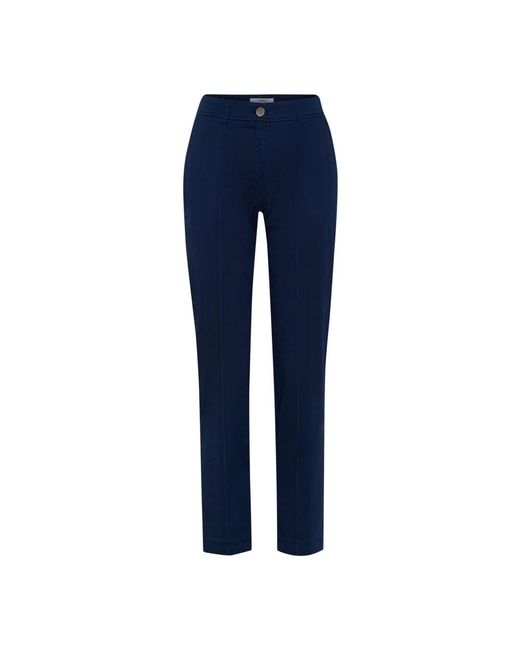 Brax Blue Slim-Fit Trousers