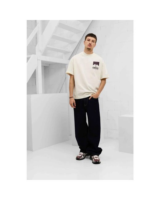 Wide Jeans Equalite de hombre de color Black