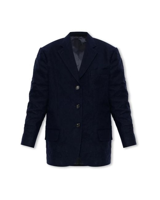 Acne Blue Locker sitzender blazer