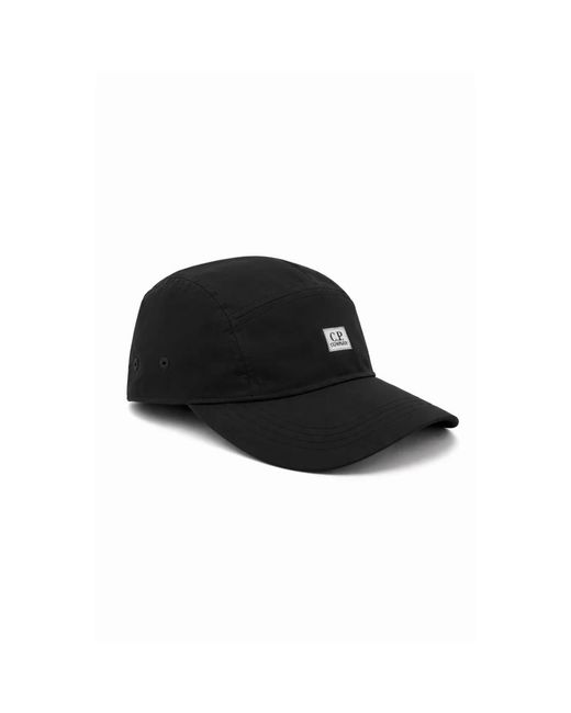 C P Company Black Caps for men