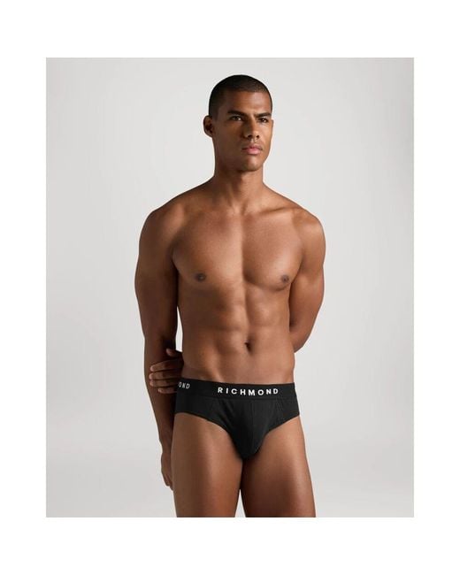 Bottoms John Richmond pour homme en coloris Black
