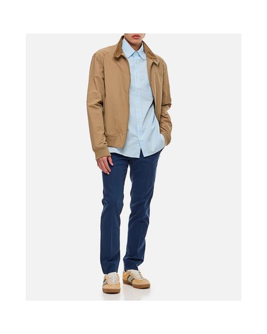 Barbour Jassen ,Bruin ,Katoen Rectifier Harrington Jacket in het Natural voor heren