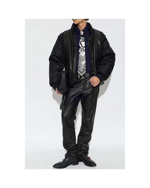 Down Jackets Versace de hombre de color Black