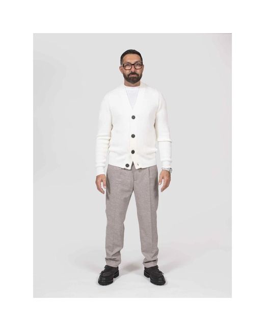 Cardigans Amaranto pour homme en coloris White