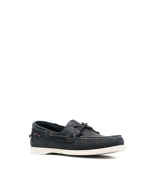 Sebago Blue Boat Shoes for men