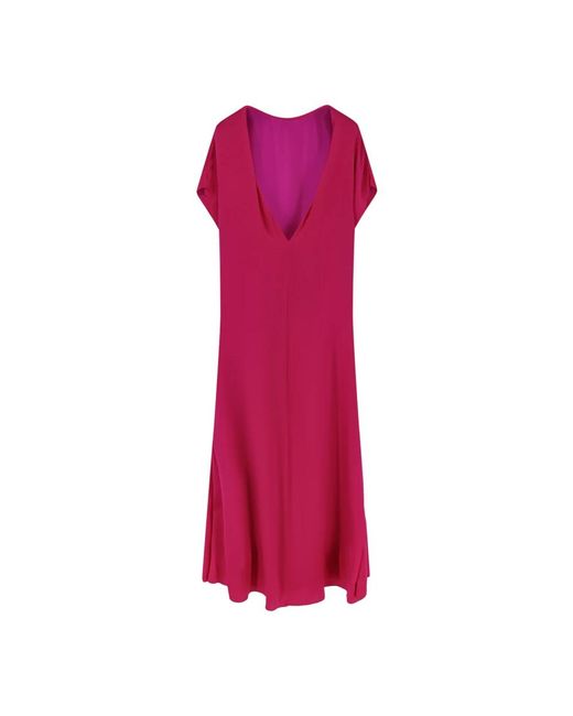 Dries Van Noten Pink Short Dresses