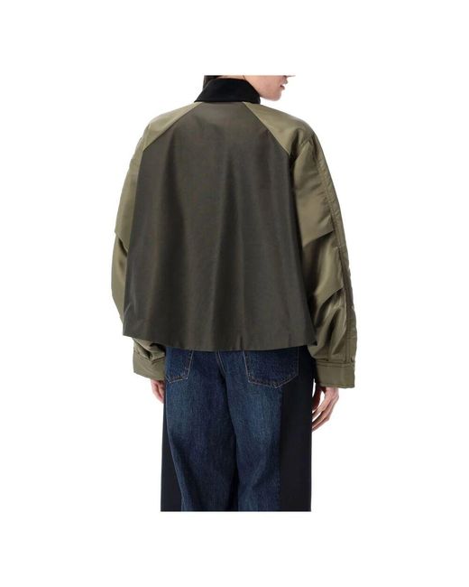 Light Jackets Sacai de color Black