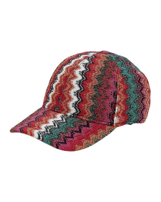 Missoni Red Hats & Caps