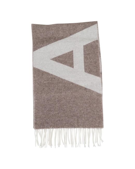 A.P.C. Gray Winter Scarves